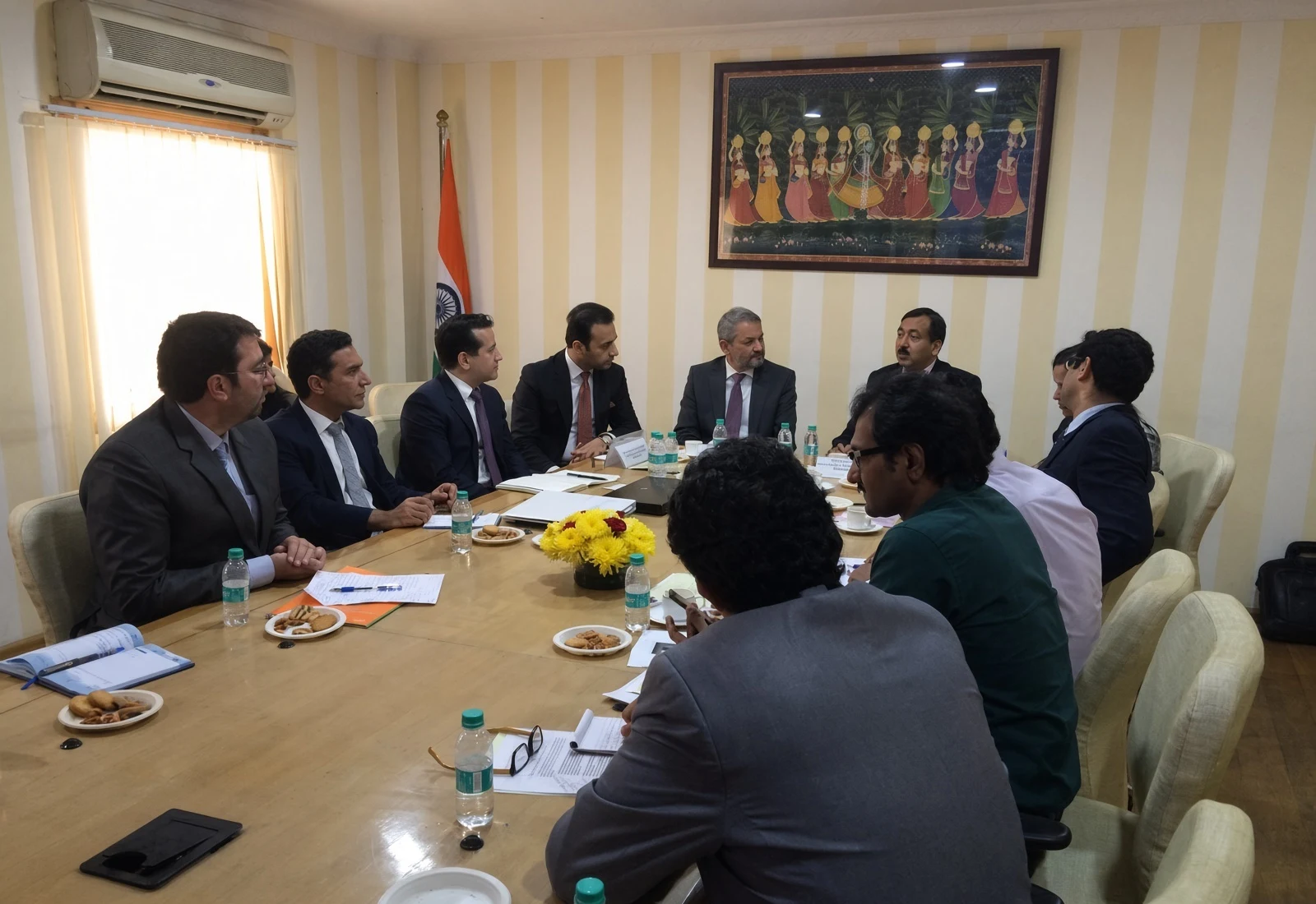 Ministry of Commerce, Ministry of Agriculture & Healthcare with drug regulators of India