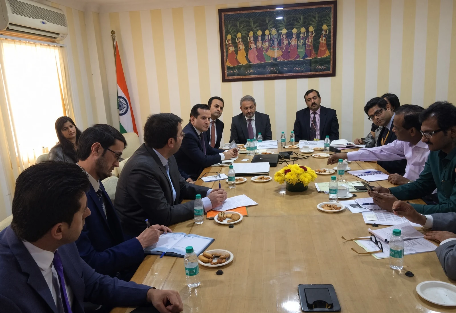 Ministry of Commerce, Ministry of Agriculture & Healthcare with drug regulators of India