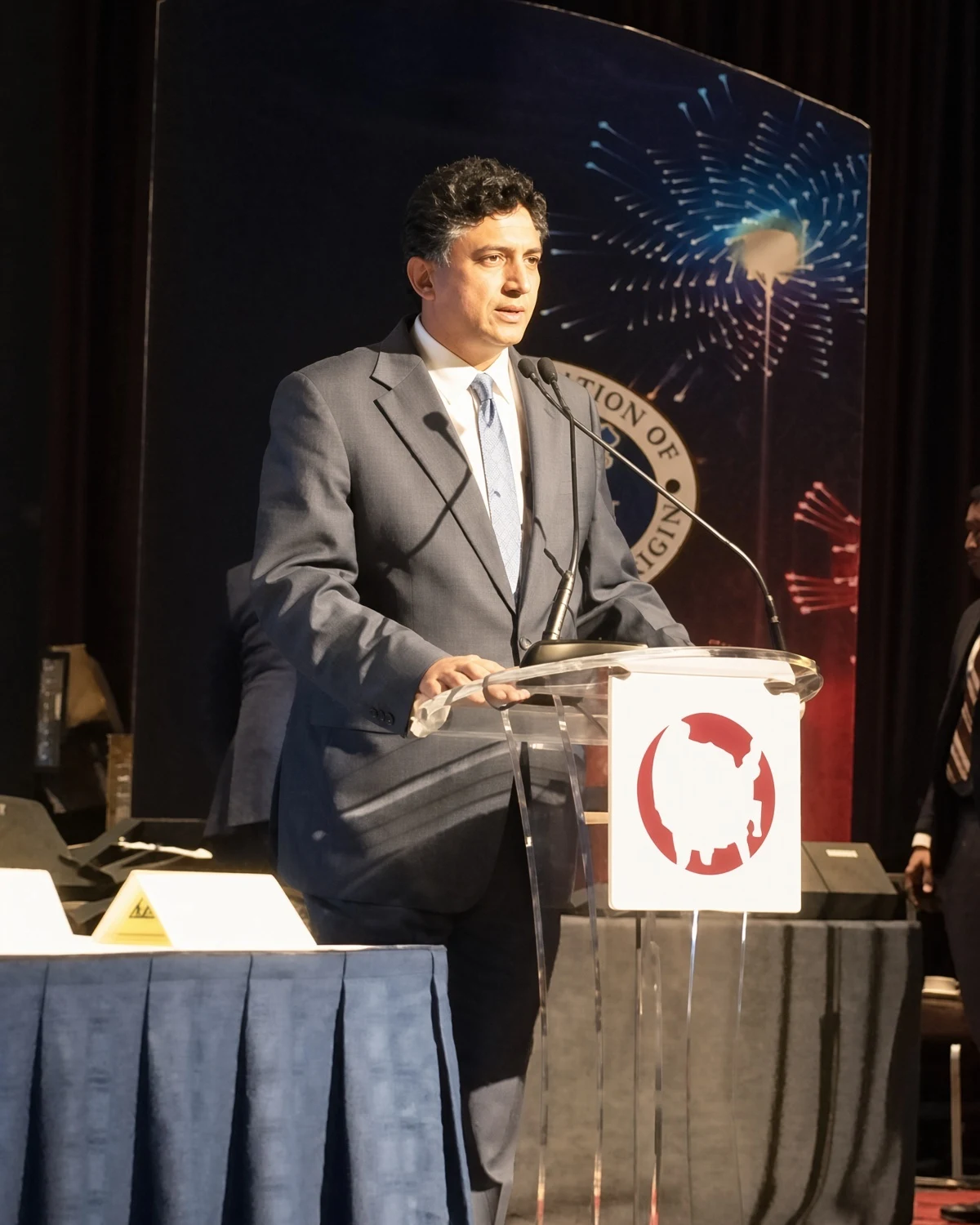 Dr. Sandhu addressing American Association of Physicians of Indian Origin (AAPI)